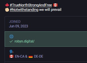 Screenshot of OP's Mastodon About page, showing them as verified. Screenshot of OP’s Mastodon About page, showing them as verified.